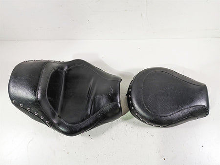 2002 Honda VTX1800 Retro Mustang Sport Touring Studded Front Rear Seat Set 75860 {{ shop.shopifyCountryName }} - Mototech271