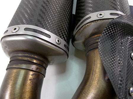 2012 Ducati Monster 1100 EVO Termignoni Slip On Exhaust Muffler Pipe 96458811B {{ shop.shopifyCountryName }} - Mototech271