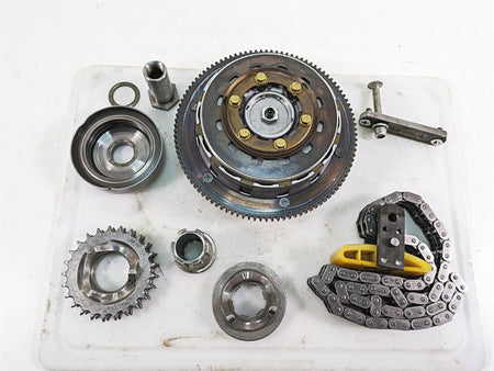 1999 Harley Touring FLHTC Electra Glide Primary Drive Clutch Set 37707-98A {{ shop.shopifyCountryName }} - Mototech271