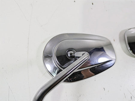 2012 Harley FLD Dyna Switchback Chrome Rear View Mirror Set 91840-03B 91845-03B {{ shop.shopifyCountryName }} - Mototech271