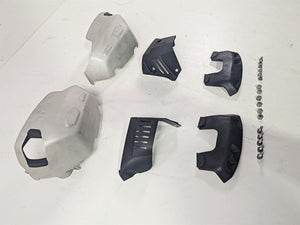 2010 BMW R1200GS K25 Aluminum Cylinder Head Cover Guard Set 77128357955