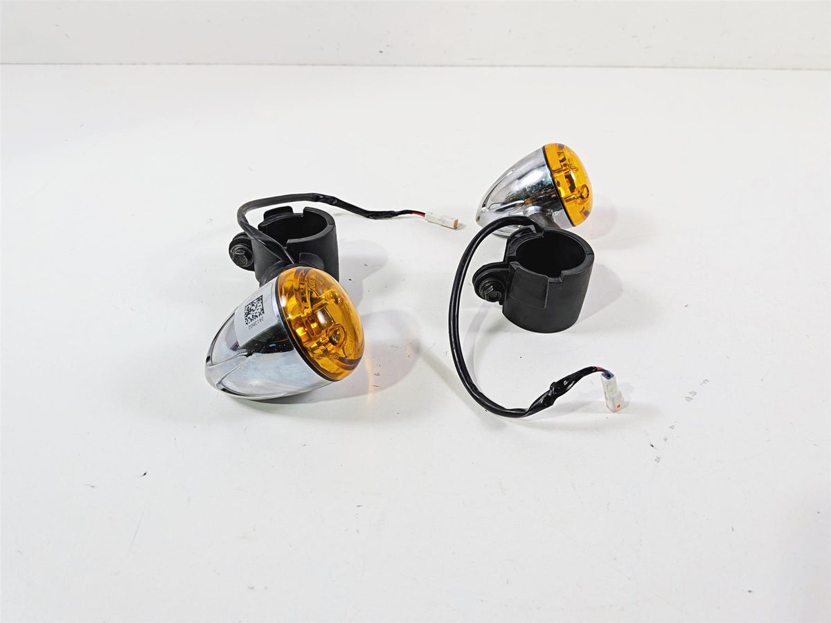 2021 Indian Scout 1200 Chrome Front Blinker Turn Signals & Mounts 2412602 {{ shop.shopifyCountryName }} - Mototech271