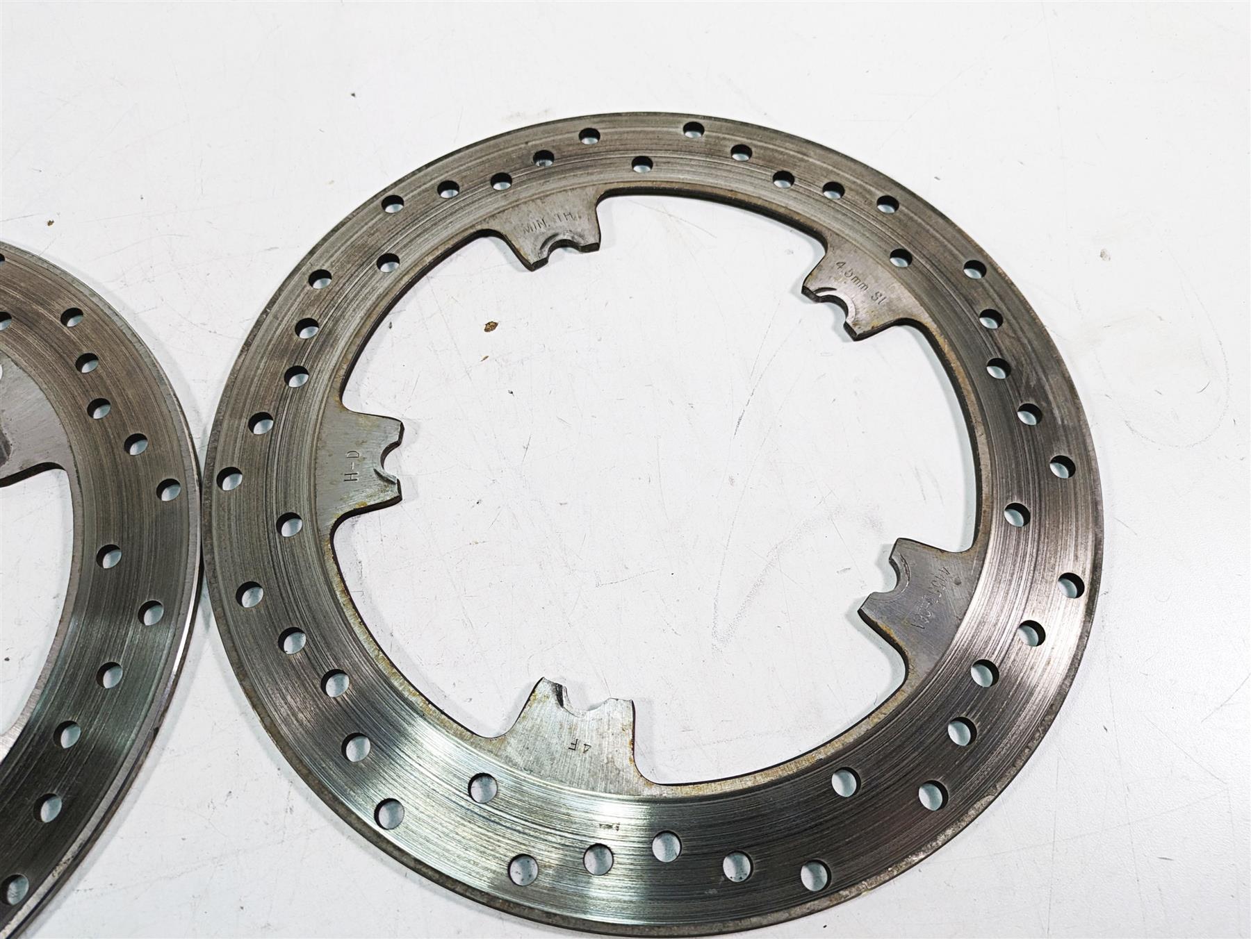2015 Harley FXDL Dyna Low Rider Front Brake Disc Rotor Set 44553-06A {{ shop.shopifyCountryName }} - Mototech271