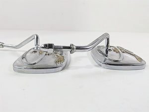 1999 Harley Touring FLHTCUI E-Glide Live to Ride Chrome Short Mirrors 91875-88A