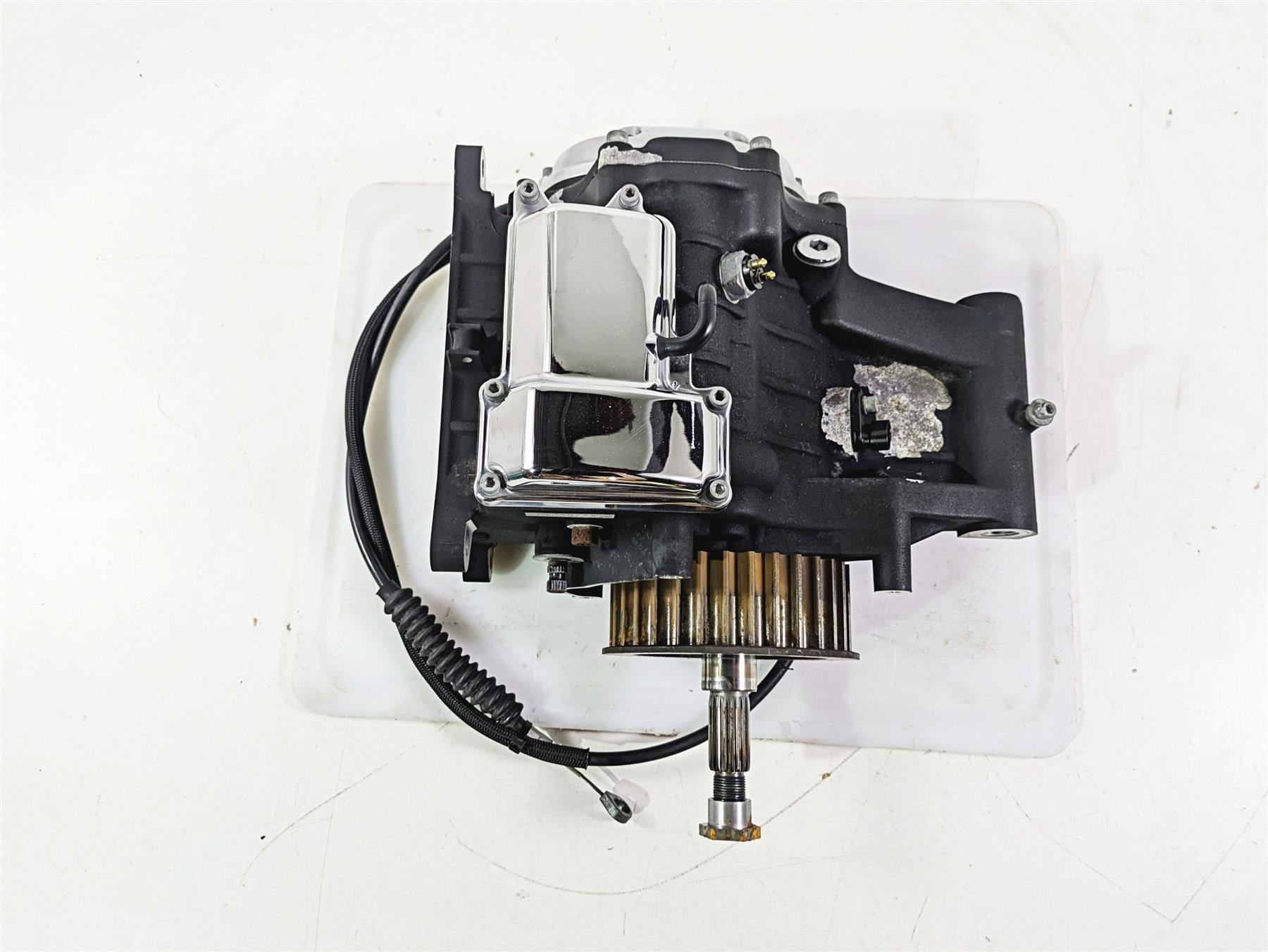 2009 Harley FXCWC Softail Rocker 6-Speed Transmission Gear Box 9k Only 33153-09 {{ shop.shopifyCountryName }} - Mototech271