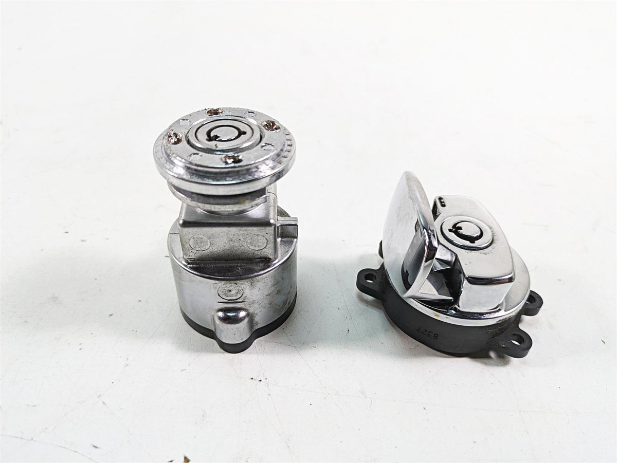 2009 Harley Dyna FXDFSE CVO Fat Bob Ignition Switch + Steering Lock VIN 71475-06 {{ shop.shopifyCountryName }} - Mototech271