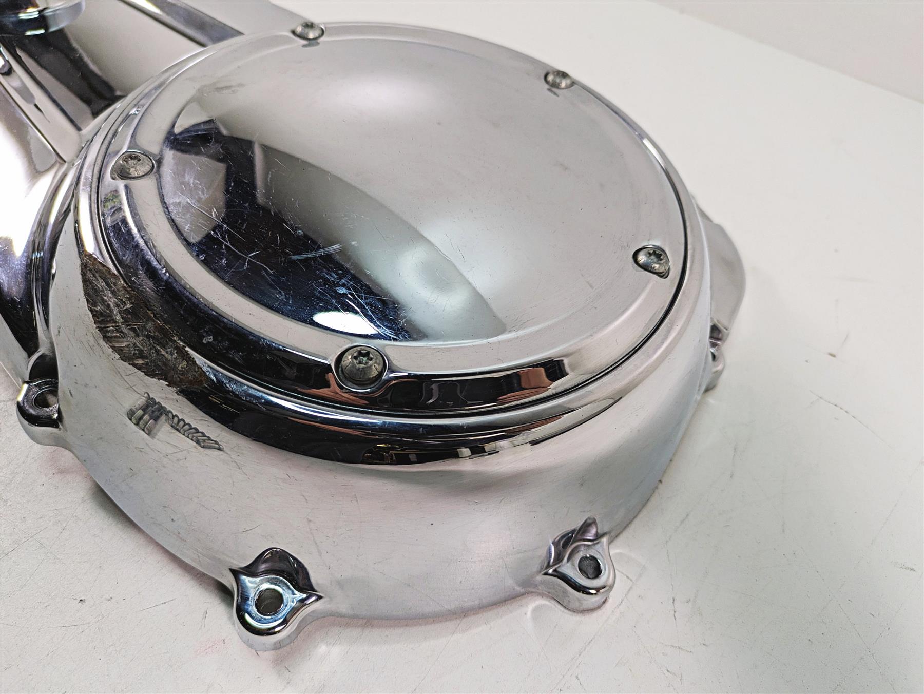 2020 Harley Touring FLHX Street Glide Outer Primary Drive Clutch Cover 25700377 {{ shop.shopifyCountryName }} - Mototech271
