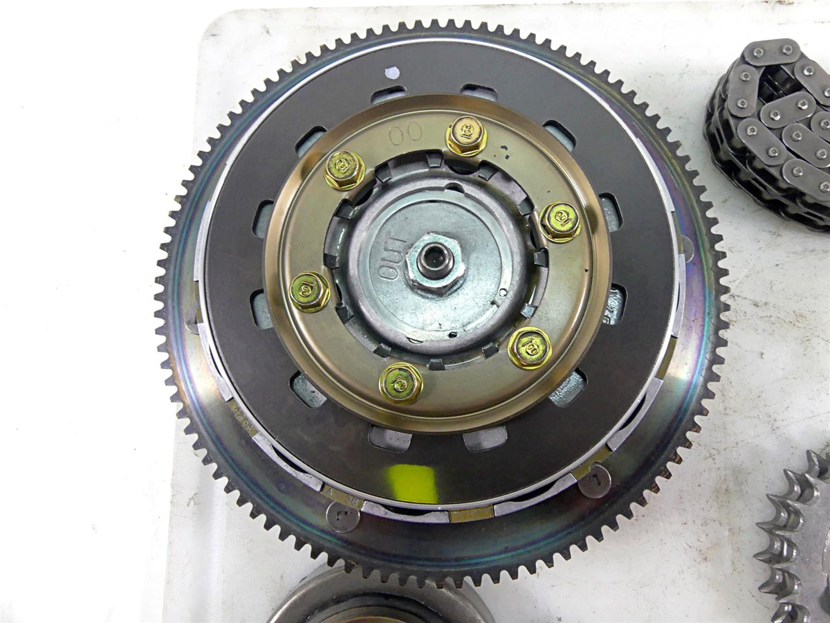 2004 Harley Touring FLHTCUI Electra Glide Primary Drive Clutch Kit 19k 37802-04A {{ shop.shopifyCountryName }} - Mototech271