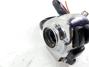 2006 Harley Touring FLHTCU SE E-Glide Left Hand Chrome Control Switch 71597-96B | Mototech271