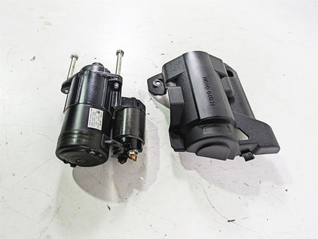 2016 Moto Guzzi Stelvio 1200 8V NTX Engine Starter Motor & Cover GU05730730 {{ shop.shopifyCountryName }} - Mototech271