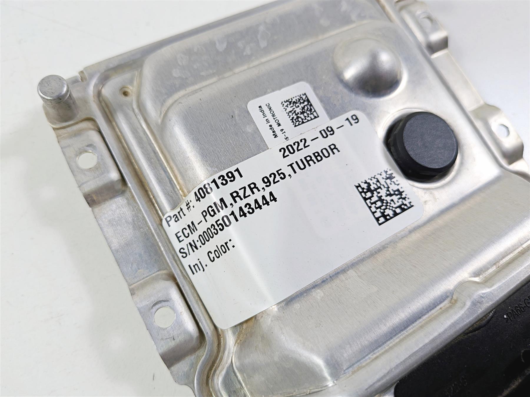 2022 Polaris RZR Turbo R Ultimate Cdi Ecu Ecm Engine Control Module 4081391-Mototech271