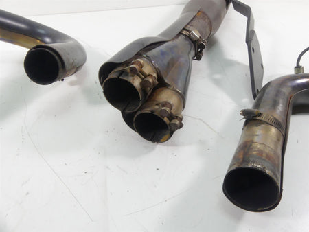 2013 Harley Davidson VRSCF Muscle Bassani Road Rage Power Exhaust System 1V38RB {{ shop.shopifyCountryName }} - Mototech271