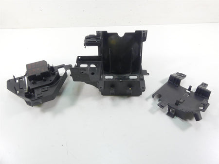 2013 Harley Touring FLHTP Electra Glide Battery Tray & E-Carrier Set 66281-09B {{ shop.shopifyCountryName }} - Mototech271
