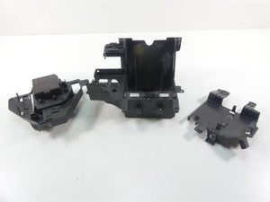 2013 Harley Touring FLHTP Electra Glide Battery Tray & E-Carrier Set 66281-09B | Mototech271