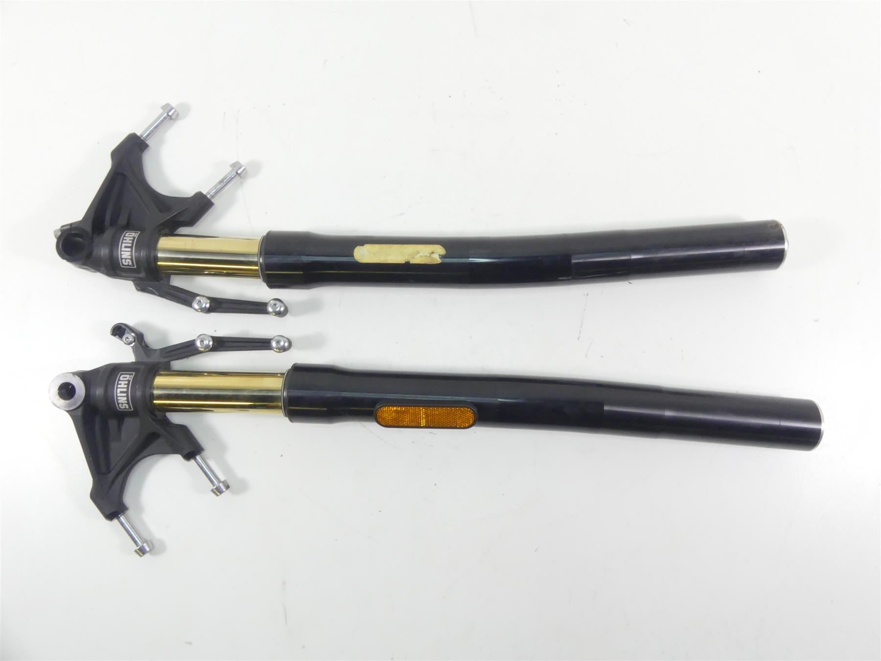 2020 Triumph Speed Triple RS 1050 Front Ohlins Forks -Bent for Parts T2044036