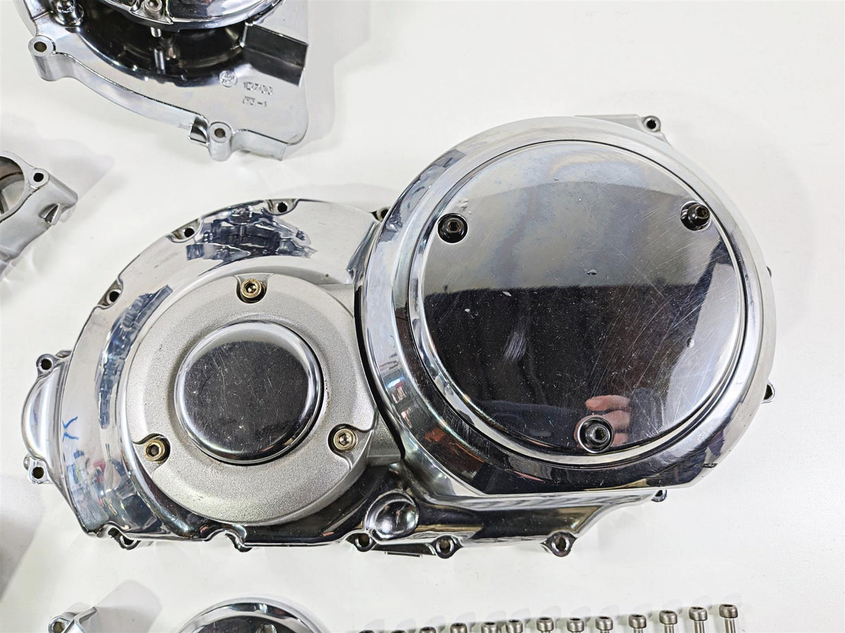 2012 Yamaha XV1900 Raider S Chrome Primary & Engine Side Covers 1D7-15779-00-00 {{ shop.shopifyCountryName }} - Mototech271