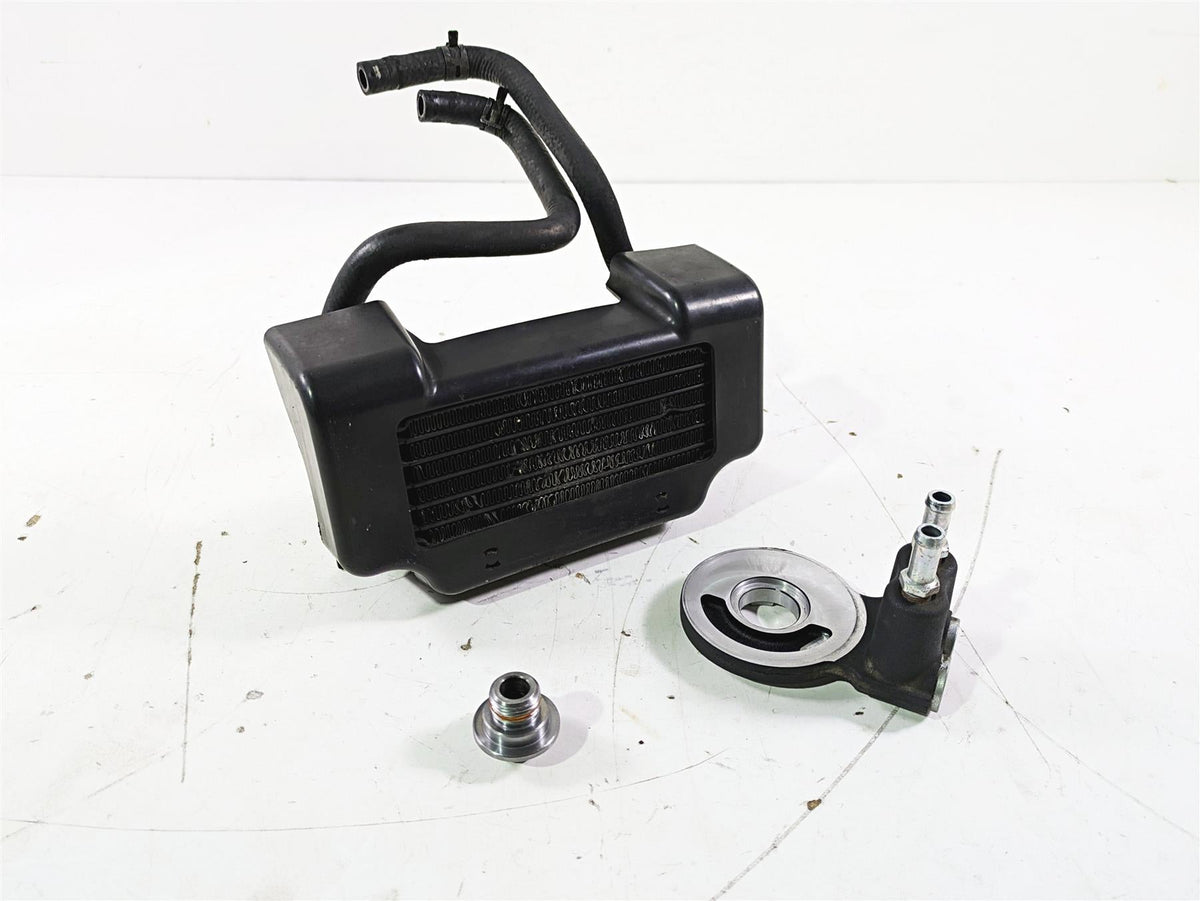 2016 Harley Touring FLTRX Road Glide Oil Cooler Flange Cover Set 63083-11A {{ shop.shopifyCountryName }} - Mototech271
