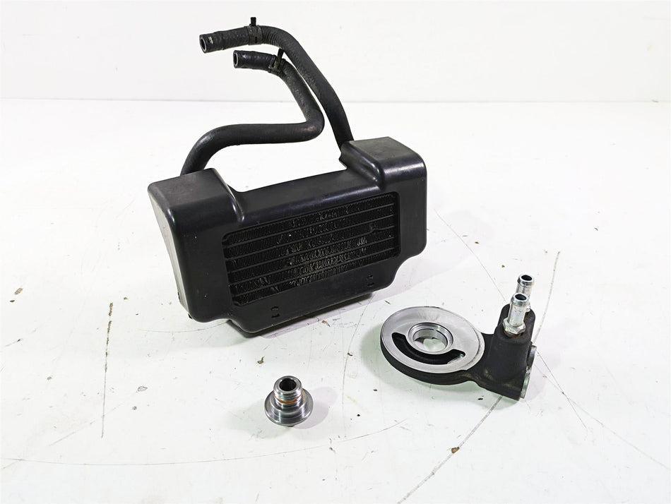 2016 Harley Touring FLTRX Road Glide Oil Cooler Flange Cover Set 63083-11A {{ shop.shopifyCountryName }} - Mototech271