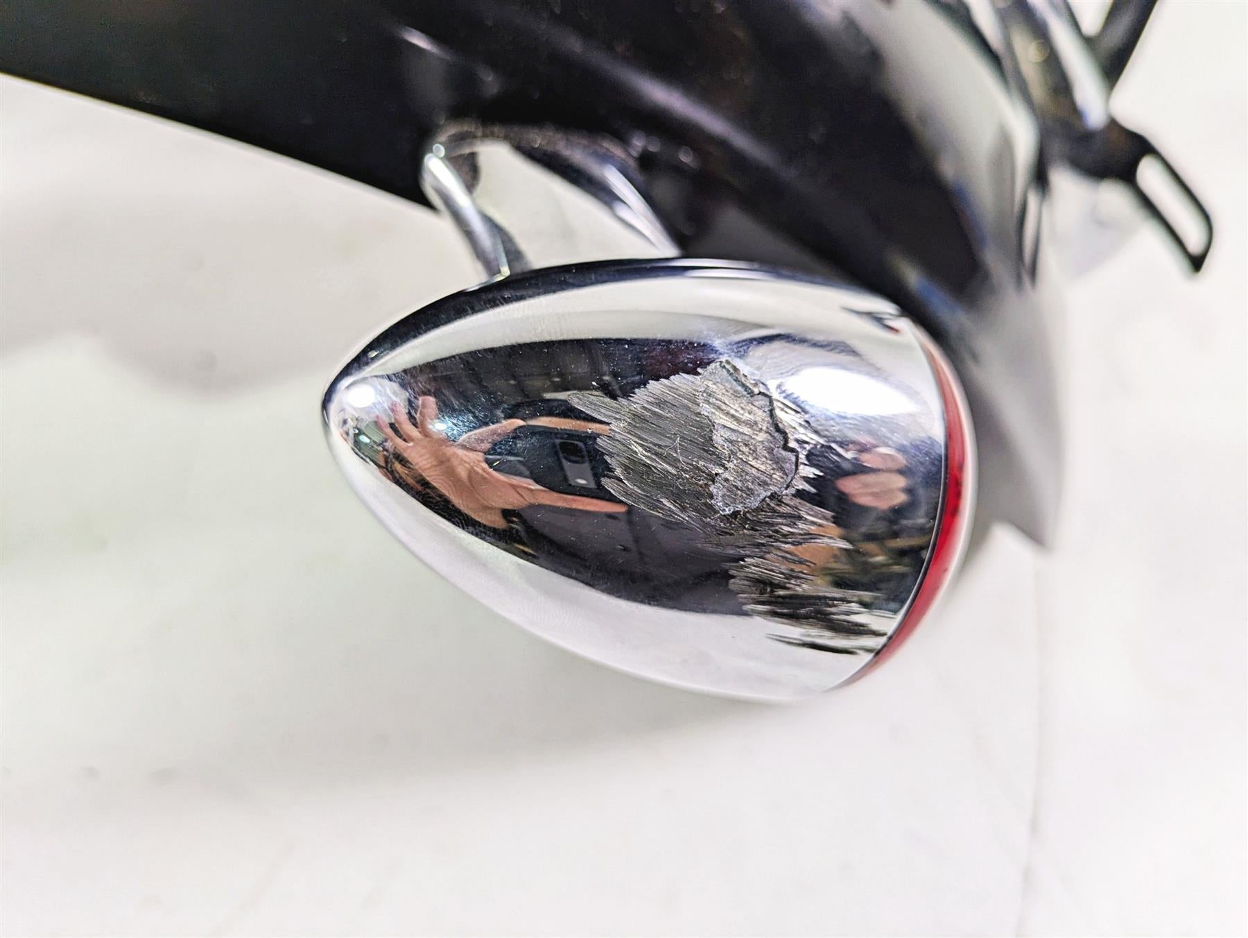 2009 Harley FXCWC Softail Rocker Rear Fender Vivid Black - Read 60132-08A {{ shop.shopifyCountryName }} - Mototech271