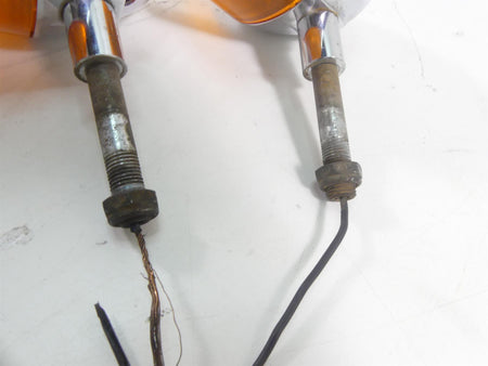 1995 Harley Dyna FXDL Low Rider Rear Blinker Turn Signal Set 68049-93 {{ shop.shopifyCountryName }} - Mototech271