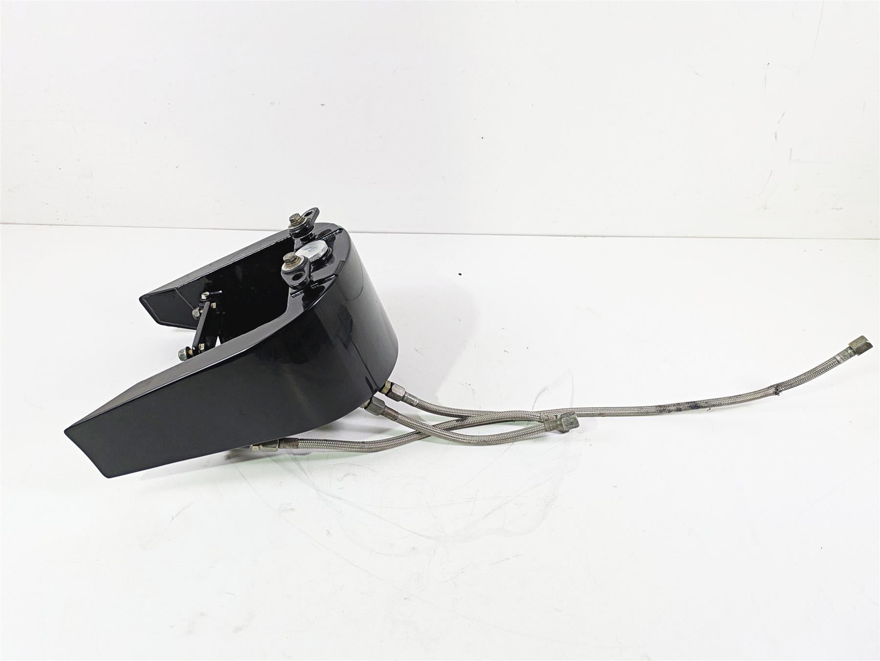 2002 Big Dog Pitbull Oil Tank Reservoir Dipstick Mid Frame Stretch Softail