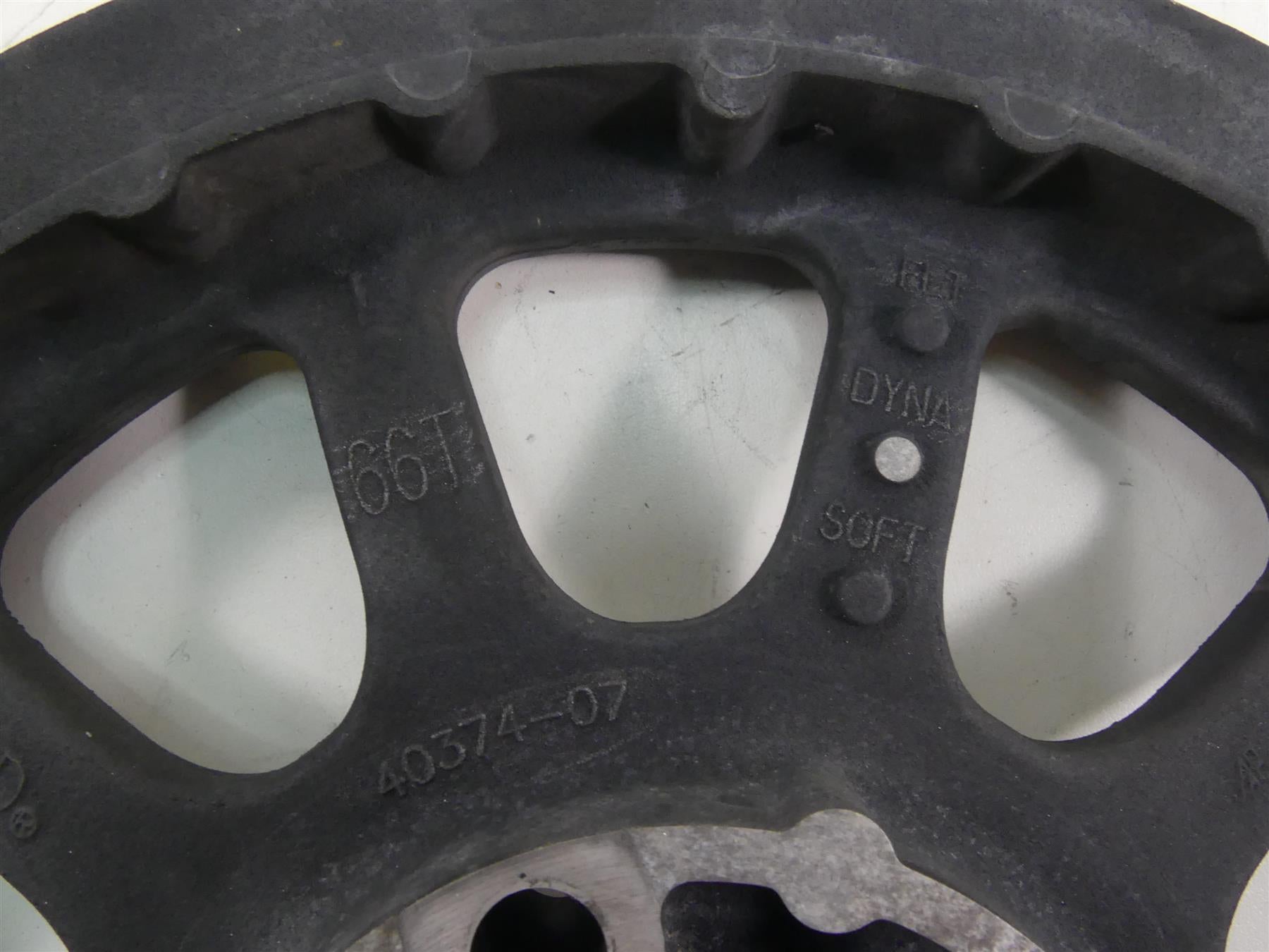 2015 Harley FXDL Dyna Low Rider Rear Drive Belt Sprocket Pulley 66T 40374-07 {{ shop.shopifyCountryName }} - Mototech271