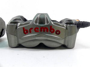 2012 Ducati Panigale 1199S Front Brembo Brake Caliper 100mm Set 61041371A 61041381A | Mototech271