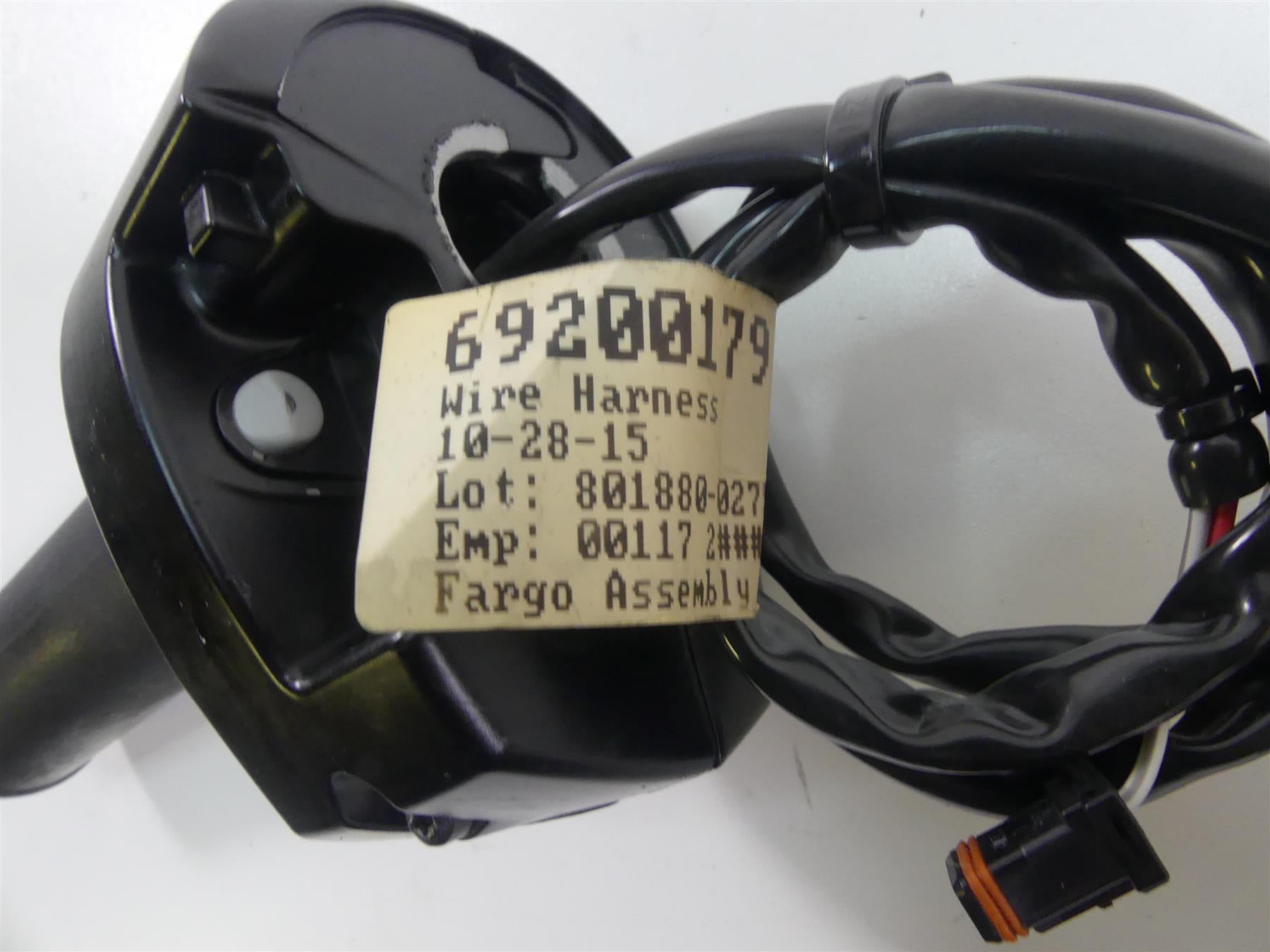 2016 Harley Touring FLHTP Electra Glide Right Hand Control Switch 71500129 {{ shop.shopifyCountryName }} - Mototech271