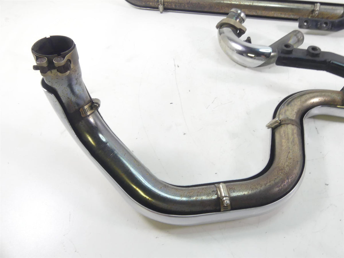 2005 Harley Softail FLSTSC Heritage Springer Samson Cholo Fishtail Exhaust 30" {{ shop.shopifyCountryName }} - Mototech271
