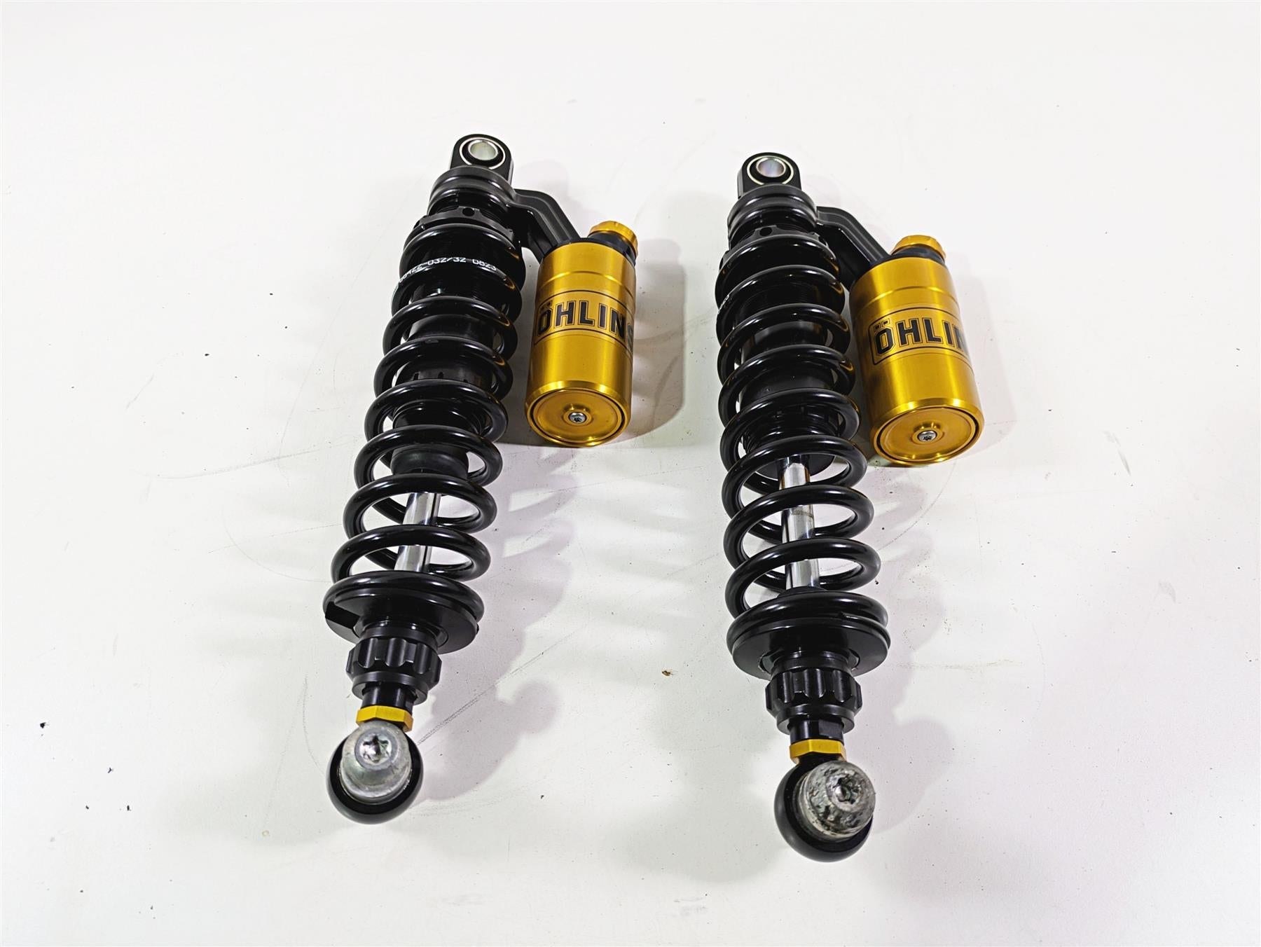 2017 Harley Dyna FXDB Street Bob Ohlins STX36 Blackline Piggyback Shocks HD764LE | Mototech271