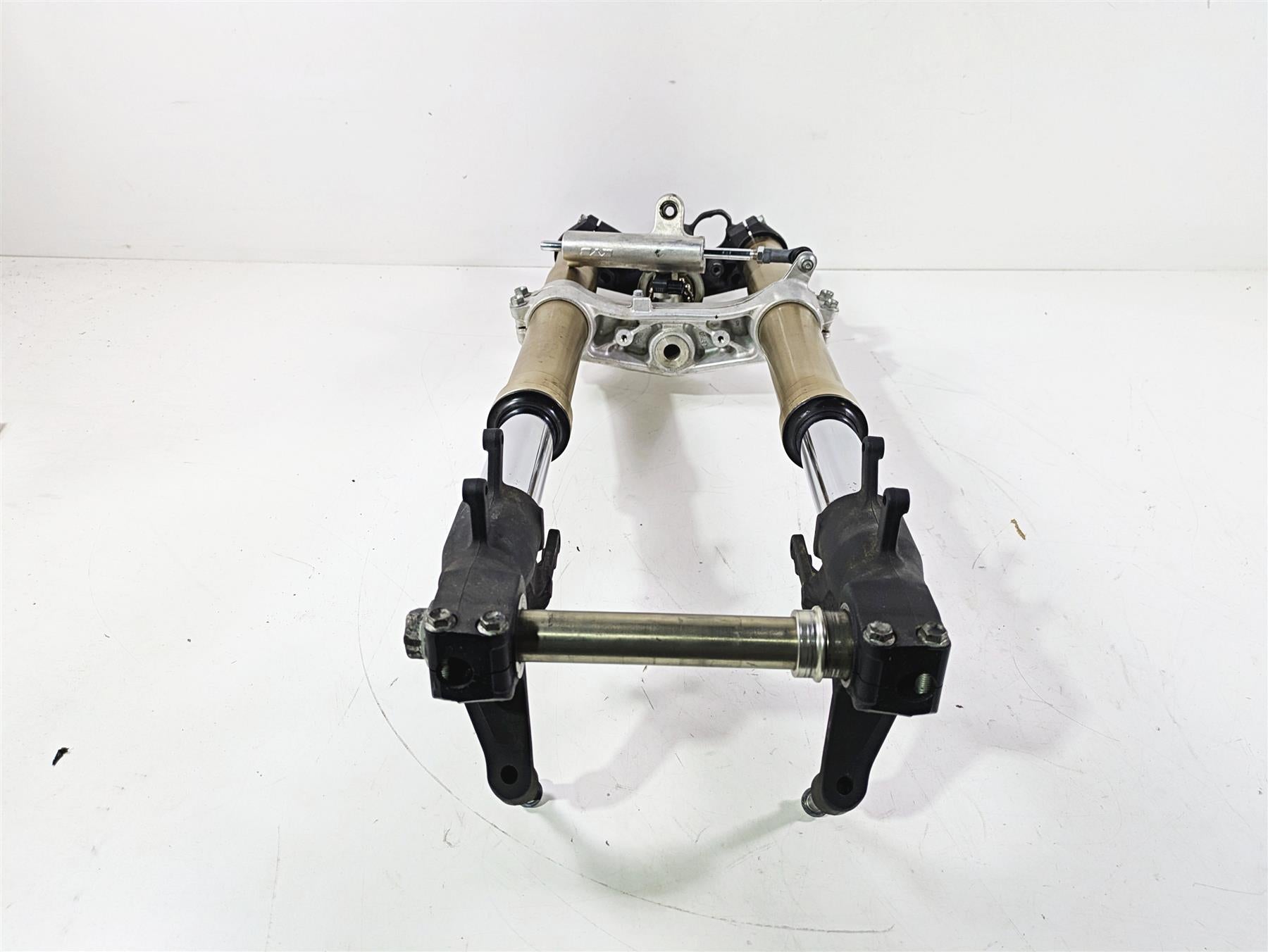 2008 Suzuki GSXR600 Front End Fork Leg Triple Tree Axle 51103-01H10 51104-01H10 {{ shop.shopifyCountryName }} - Mototech271