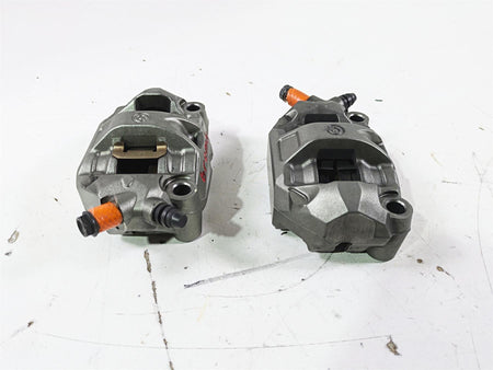 2015 Ducati Panigale 1299 S Front Brake Caliper Set Brembo 100mm 61041371A {{ shop.shopifyCountryName }} - Mototech271