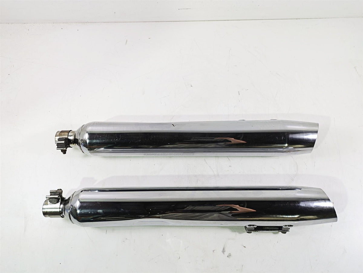2010 Harley Touring FLHX Street Glide Stock Oem Exhaust Muffler Set 65592-09A {{ shop.shopifyCountryName }} - Mototech271