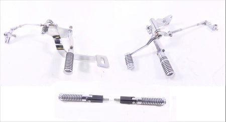 2001 Harley Sportster XL883 Left Right Chrome Fw Foot Control Peg Shifter Br Ped {{ shop.shopifyCountryName }} - Mototech271