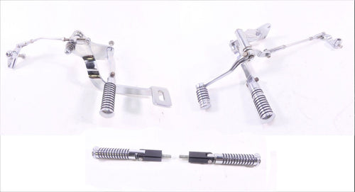 2001 Harley Sportster XL883 Left Right Chrome Fw Foot Control Peg Shifter Br Ped | Mototech271