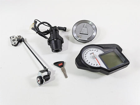 2016 Aprilia RSV 1100 Tuono V4 Factory Gauge Ignition Switch Set 2D000145 {{ shop.shopifyCountryName }} - Mototech271