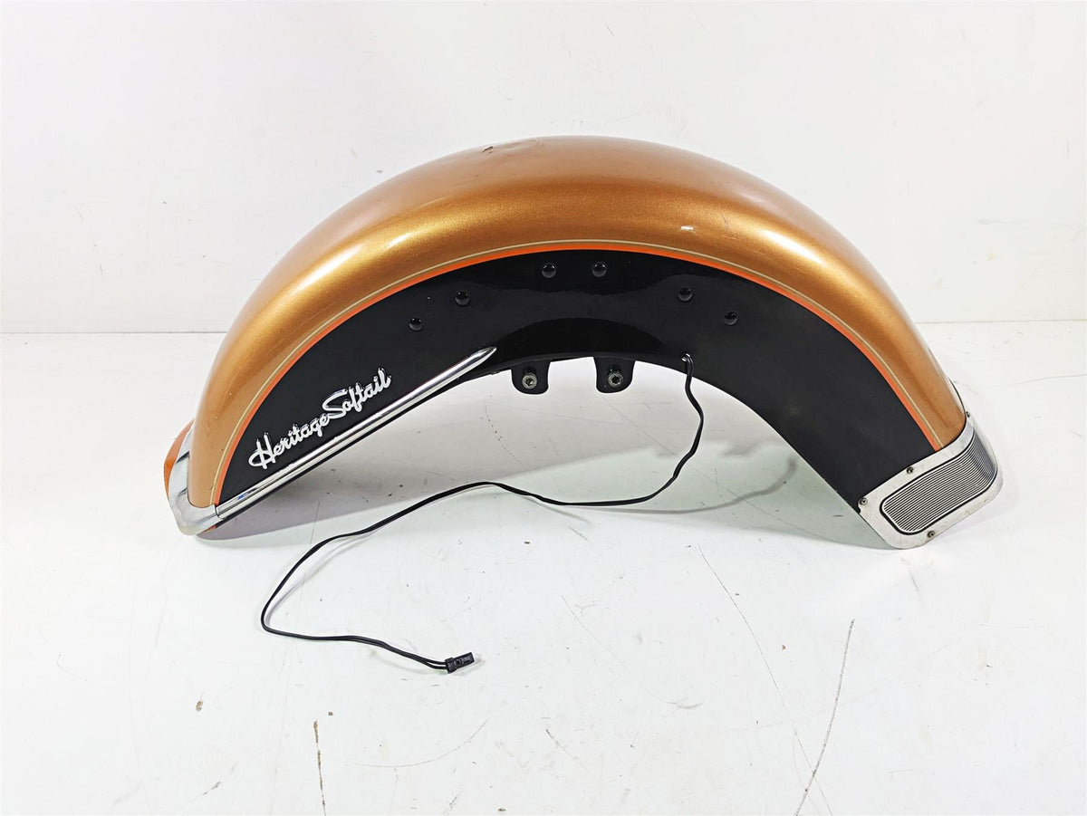 2008 Harley FLSTC 105TH Softail Heritage Front Fender Ann. Copper Pearl 59129-03 {{ shop.shopifyCountryName }} - Mototech271