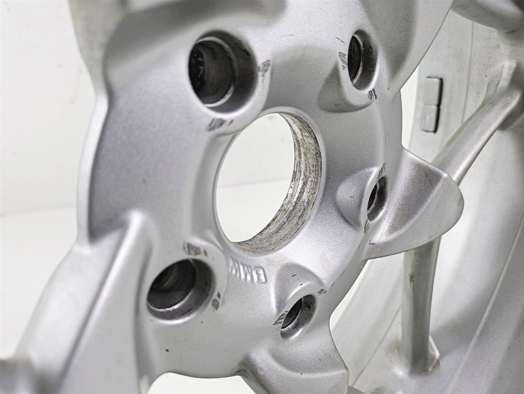 2010 BMW R1200RT K26 Straight 17x5.5 Rear Wheel Rim 36317683070 {{ shop.shopifyCountryName }} - Mototech271