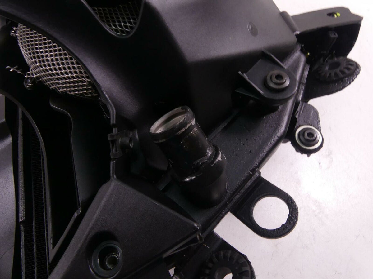 2015 Ducati Diavel Carbon Left Blinker Radiator Fan Hoses Cover Set 54840891B {{ shop.shopifyCountryName }} - Mototech271