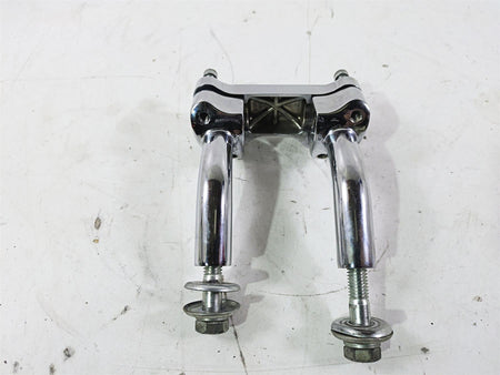 2004 Harley Softail FLSTF Fat Boy Handlebar Riser Holder Set 56567-86B {{ shop.shopifyCountryName }} - Mototech271