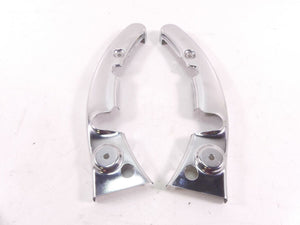 2011 Harley Touring FLHP Road King Rear Chrome Fender Braces Struts Set 47526-09