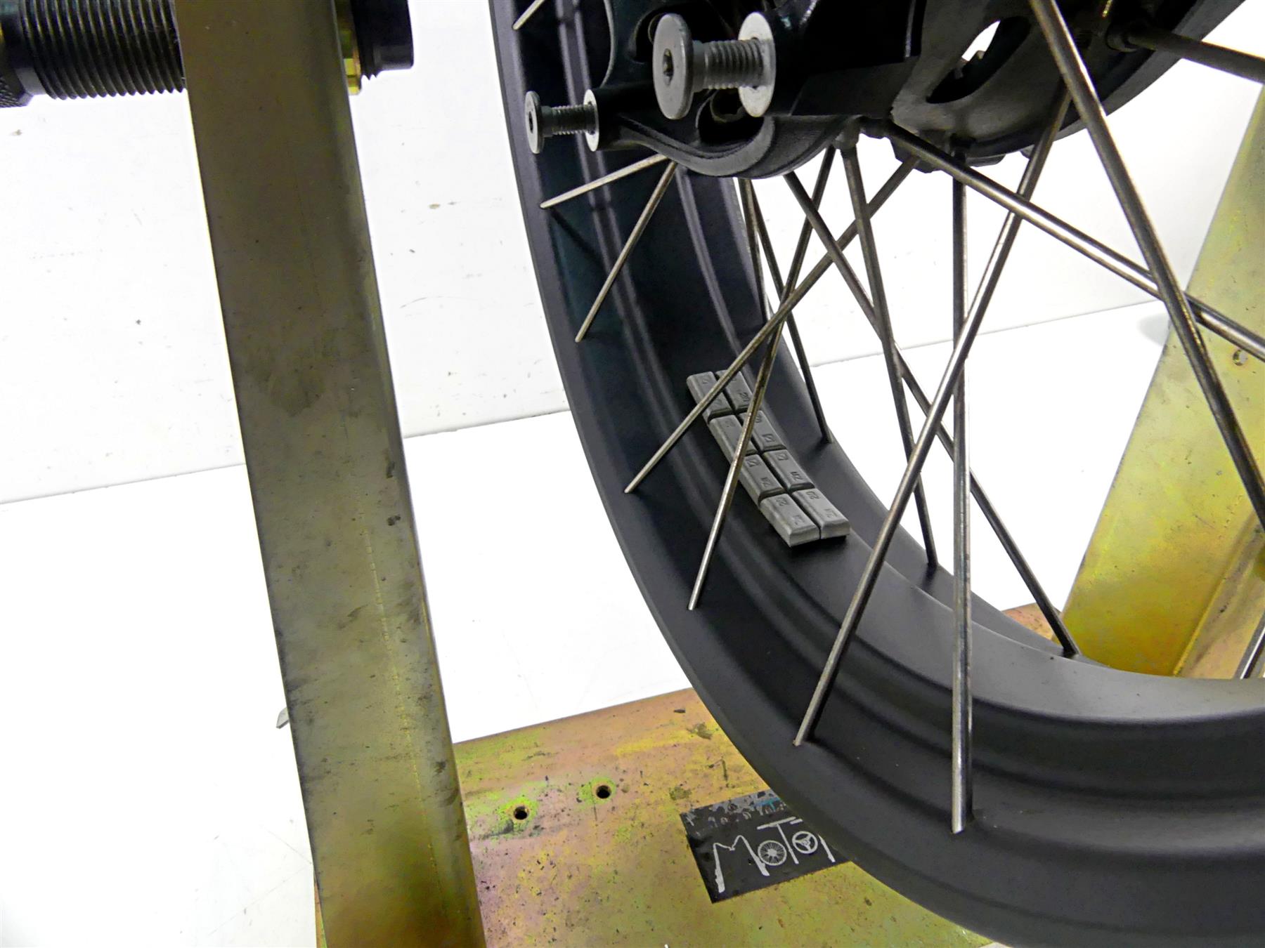 2016 BMW R1200GS Adv K51 Straight Front Wheel Rim Spoke Black 18x3 ...