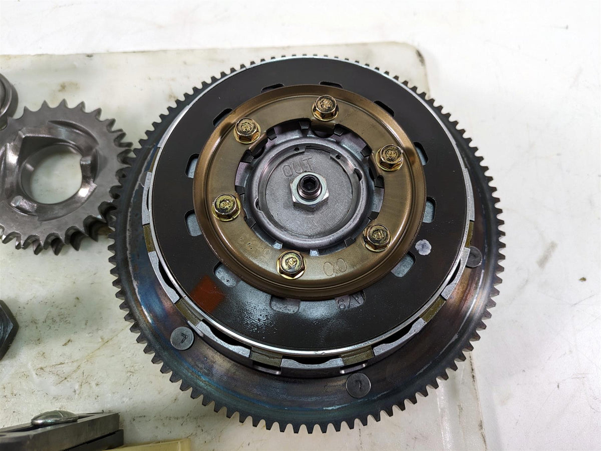 2006 Harley Touring FLHTCUI Electra Glide Primary Drive Clutch Kit 12K 37802-04A {{ shop.shopifyCountryName }} - Mototech271