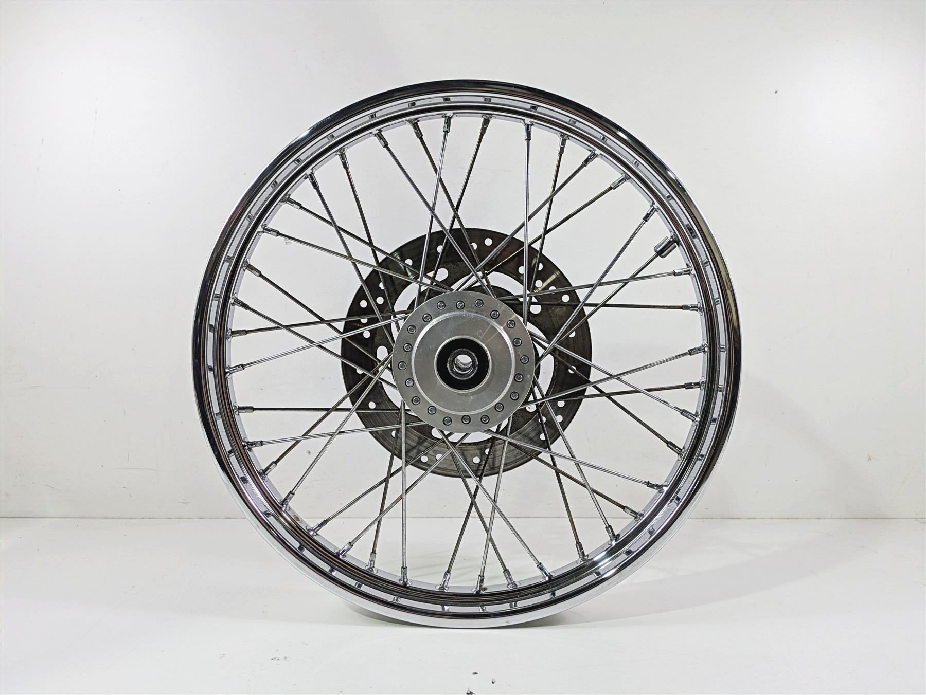 2007 Harley Sportster XL1200 C Straight 21x2.15 Front Wheel Spoke Rim 43557-05A {{ shop.shopifyCountryName }} - Mototech271
