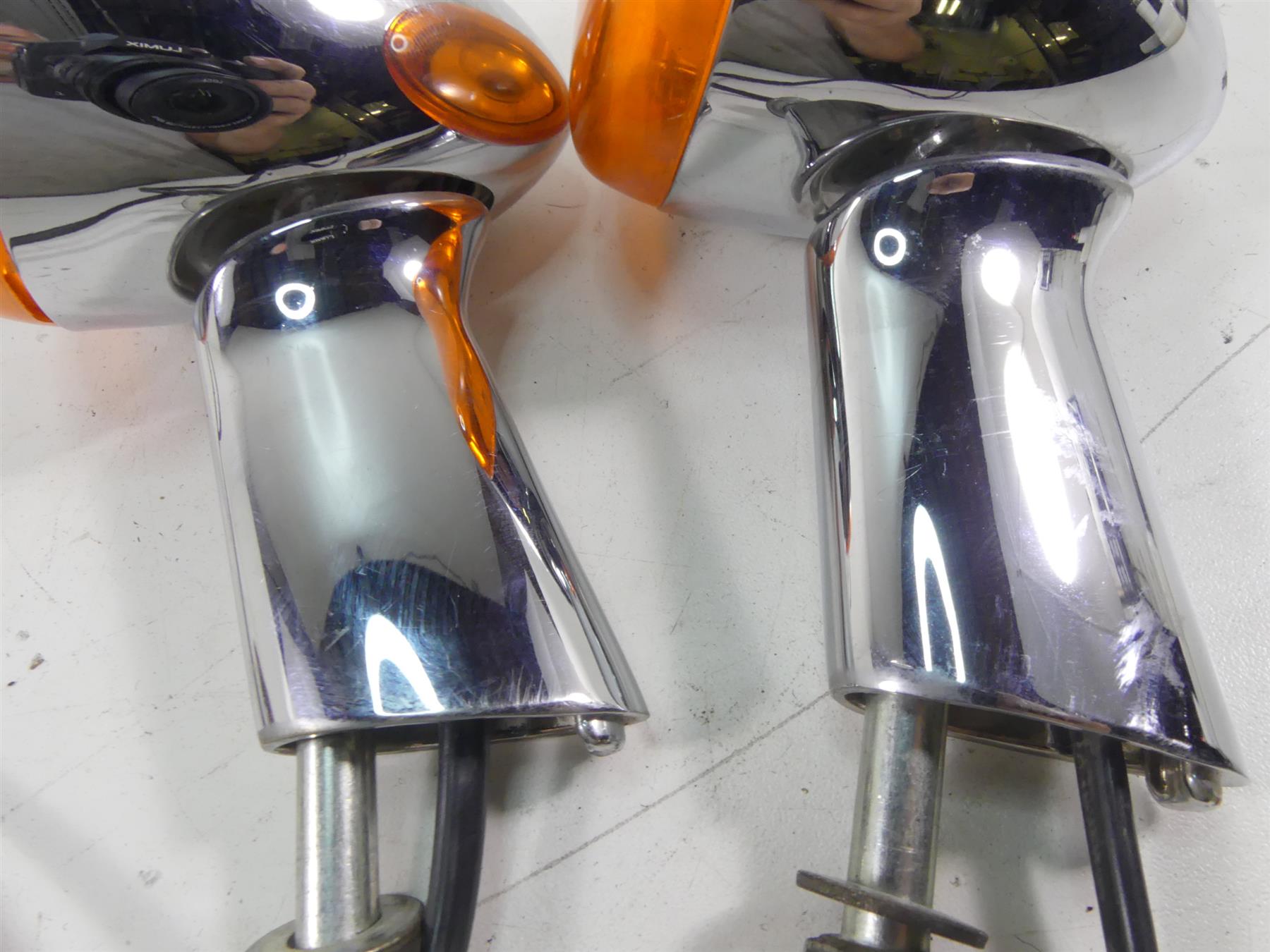 2005 Harley FXDWGI Dyna Wide Glide Rear Chrome Blinker Turn Signal Set 68972-00 {{ shop.shopifyCountryName }} - Mototech271