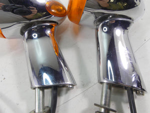 2005 Harley FXDWGI Dyna Wide Glide Rear Chrome Blinker Turn Signal Set 68972-00 | Mototech271
