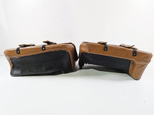 Load image into Gallery viewer, 2021 Indian Scout 1200 Saddlebag Leather Brown &amp; Mounts Set 2880234
