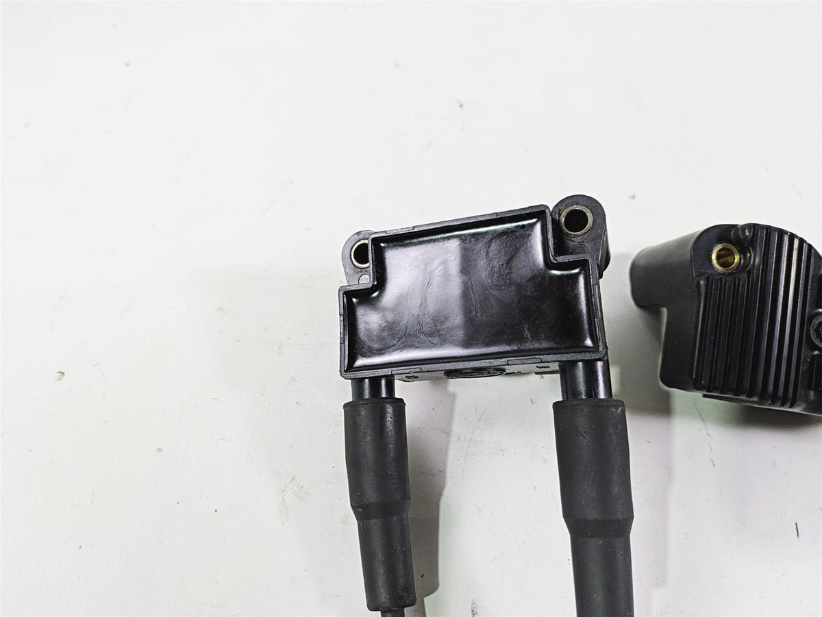 2015 Harley FXDF Dyna Fat Bob Ignition Coil Wires Plugs Set 31696-07A {{ shop.shopifyCountryName }} - Mototech271