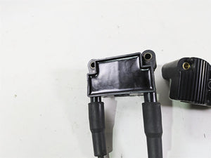 2015 Harley FXDF Dyna Fat Bob Ignition Coil Wires Plugs Set 31696-07A