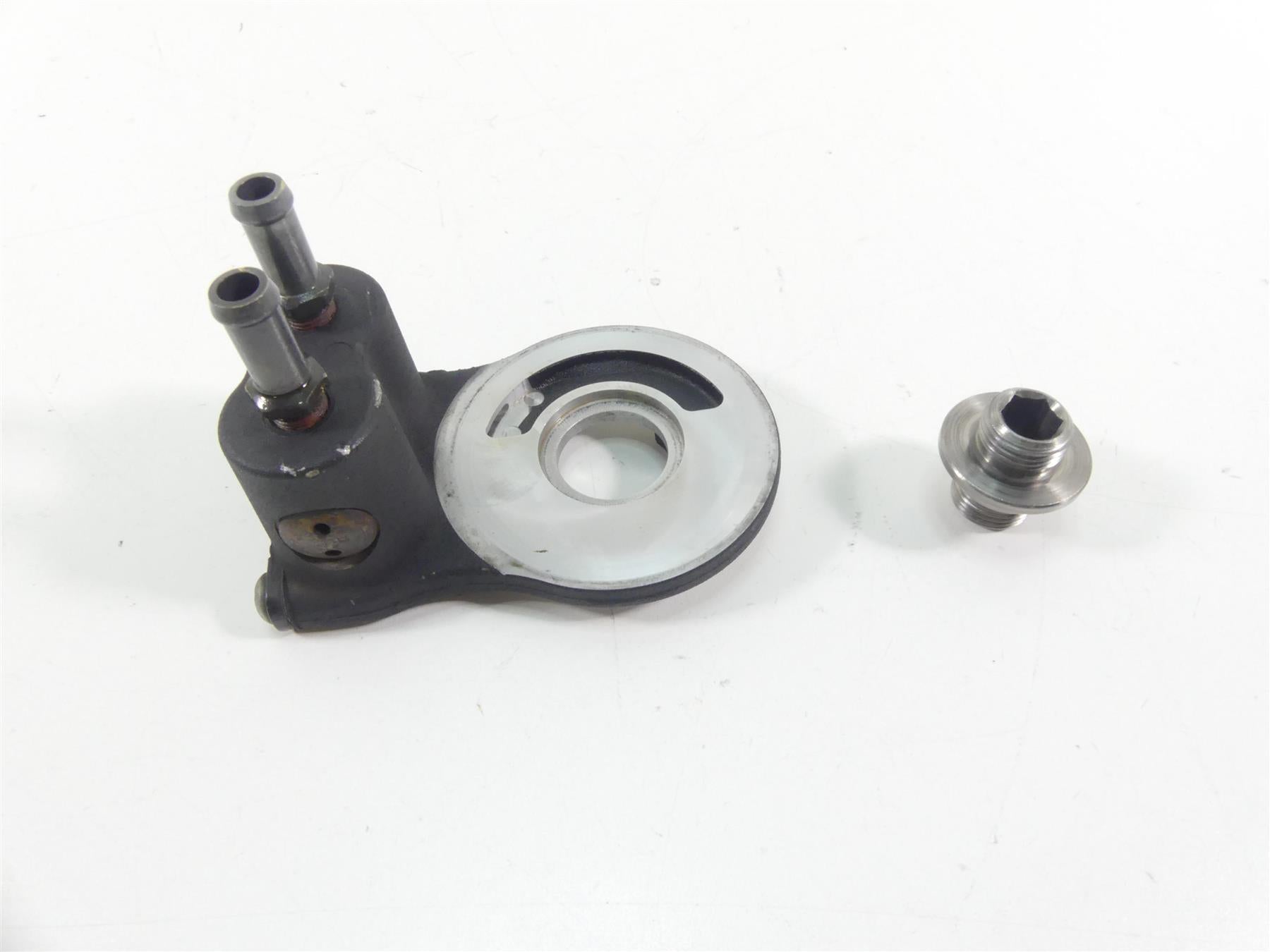 2013 Harley Touring FLHX Street Glide Oil Cooler Flange Adapter 63059-09A {{ shop.shopifyCountryName }} - Mototech271
